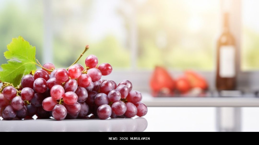 Manfaat Anggur untuk Kesehatan: Kaya Antioksidan dan Mudah Dikonsumsi Harian