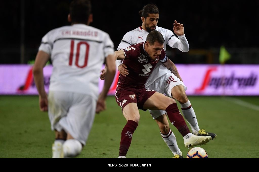 Prediksi dan Link Nonton Torino vs AC Milan, Modric Siap Pimpin Klasemen
