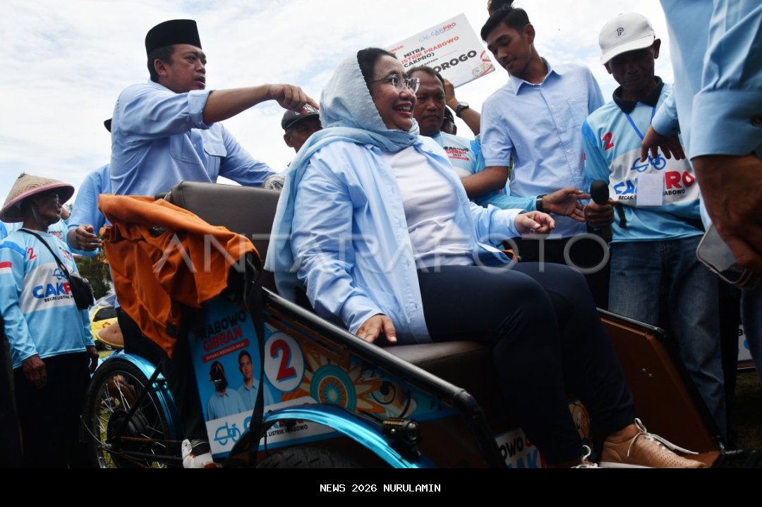280 Becak Listrik Presiden Prabowo Disumbangkan ke Banyumas