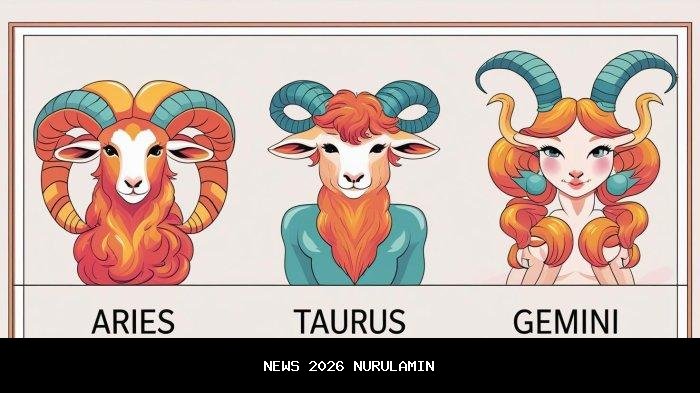 Ramalan Zodiak Aries, Taurus, Gemini Hari Ini: Cinta, Karier, Keuangan, Kesehatan