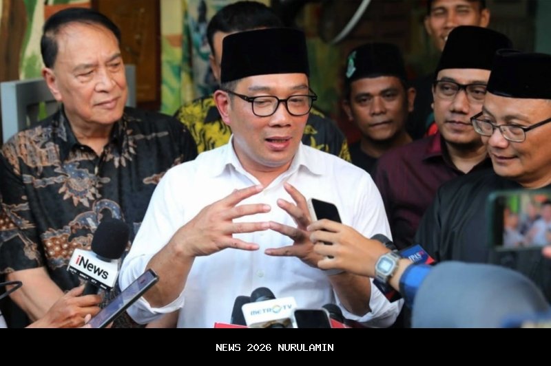 Ridwan Kamil Diperiksa Enam Jam di KPK Terkait Kasus Korupsi Iklan Bank BJB