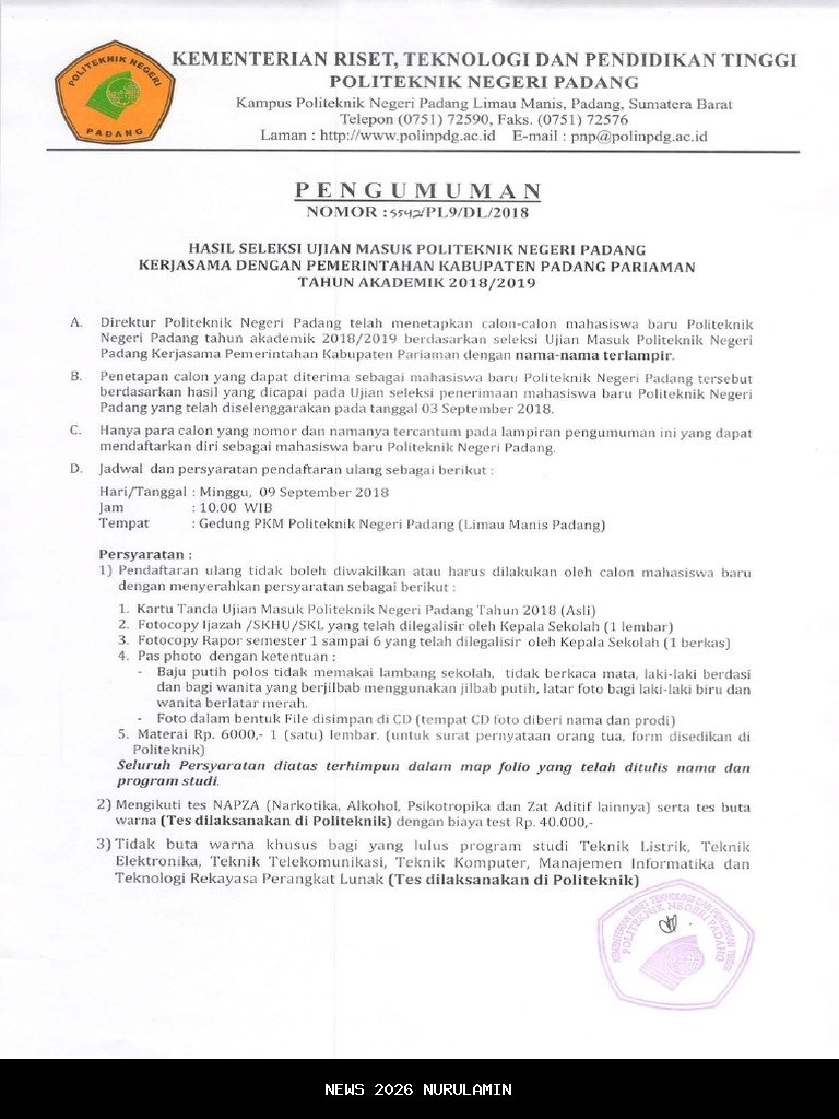 Pemkab Padang Pariaman dan RS Unand Gelar Pengobatan Massal di Talao Mundam dengan 5 Dokter Spesialis