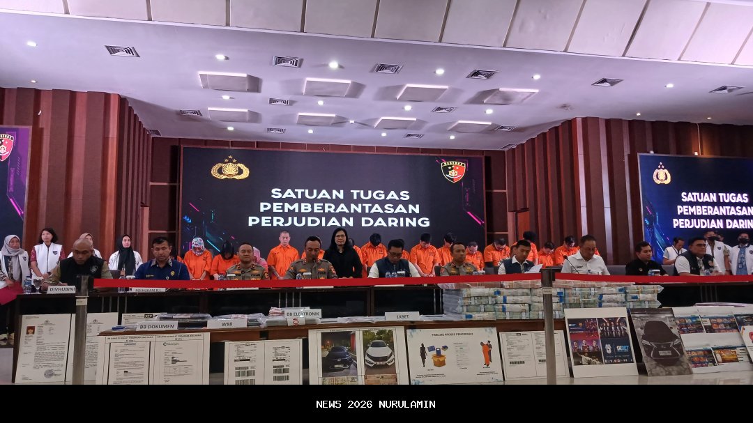 Bareskrim ungkap jaringan judi global, 20 tersangka ditangkap