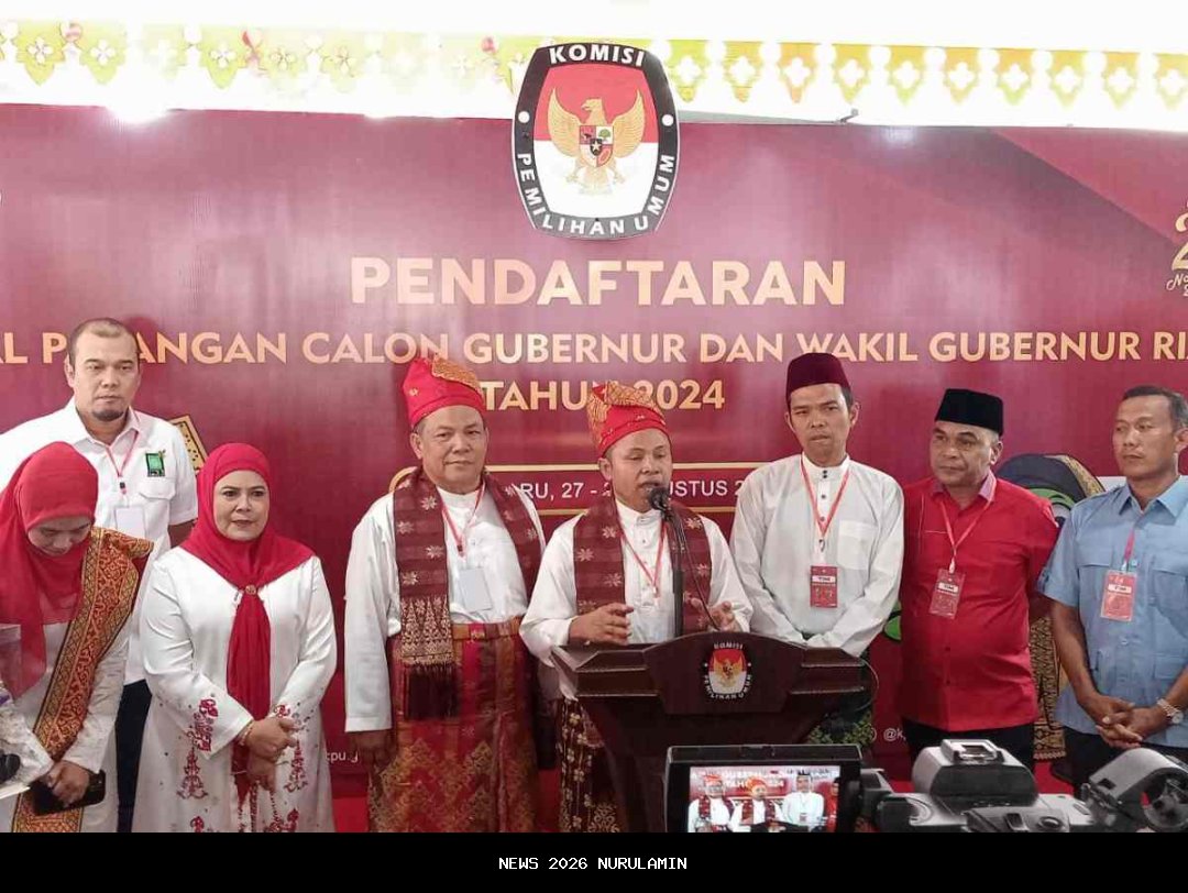 Baca surat sumpah Gubernur Riau nonaktif Abdul Wahid, Azlaini percaya Wahid tidak korupsi