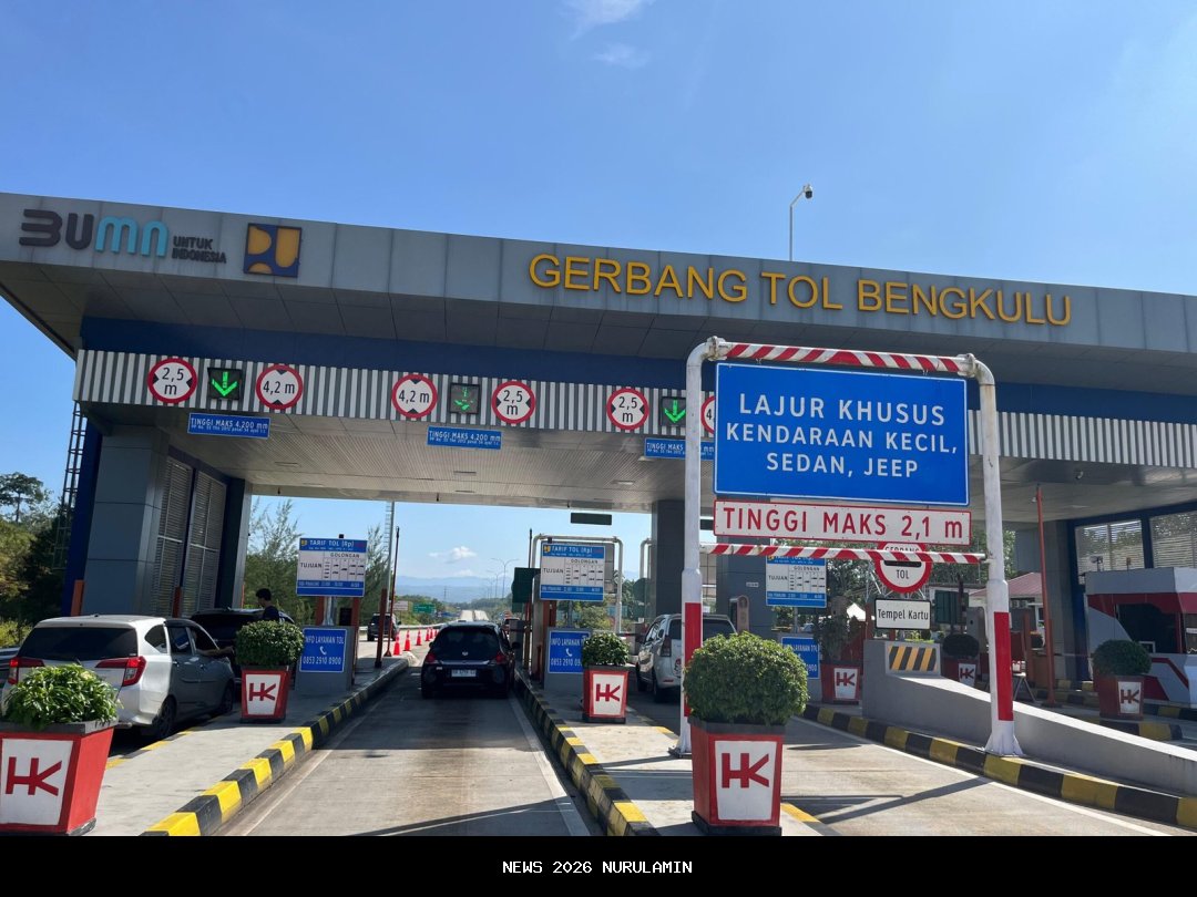 Dua Jalur Tol Riau Picu Lonjakan Lalu Lintas Nataru di Trans Sumatera