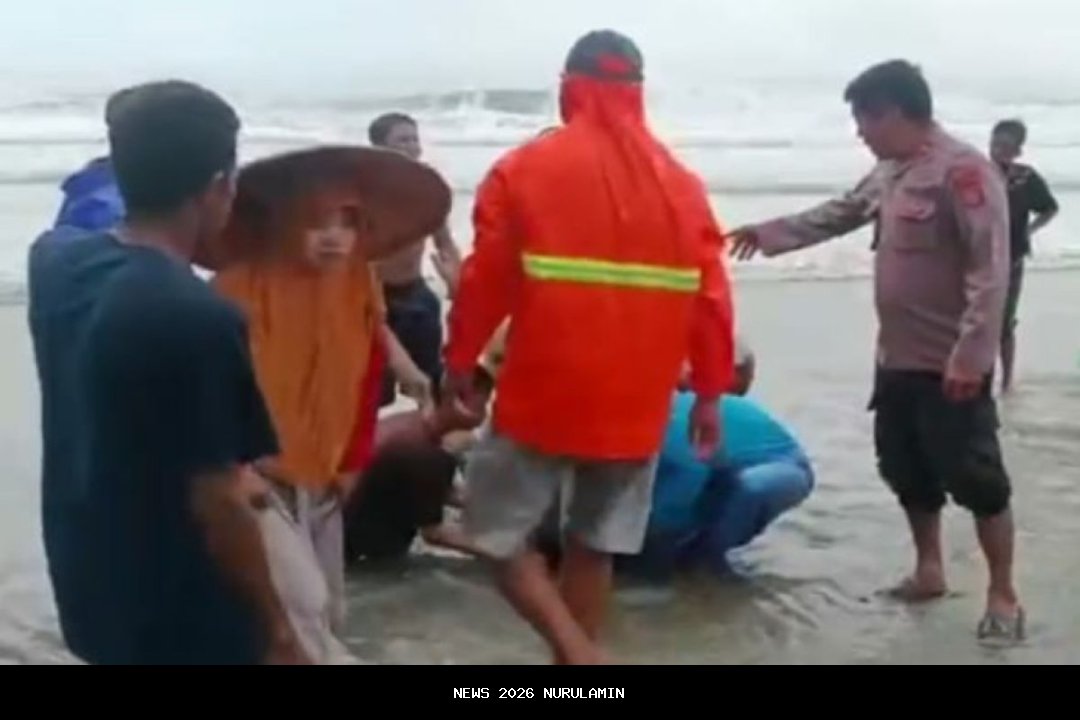 Pelajar Tenggelam di Pantai Taronta Saat Tahun Baru