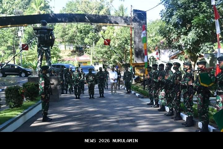 Pangdam XIII/Merdeka Kunjungi Yonif TP 868 Bantong Sakti