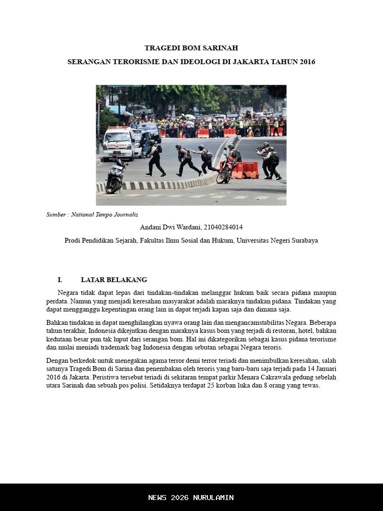 Dedy Tabrani, Pemimpin BNNP Aceh yang Pernah Jadi Sorotan Saat Bom Sarinah