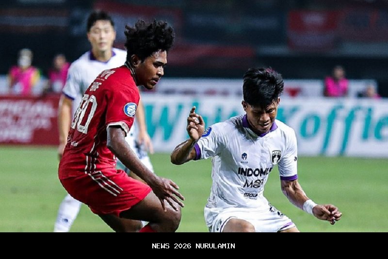 Skor kacamata 0-0 sudahi babak pertama Persija vs Persijap