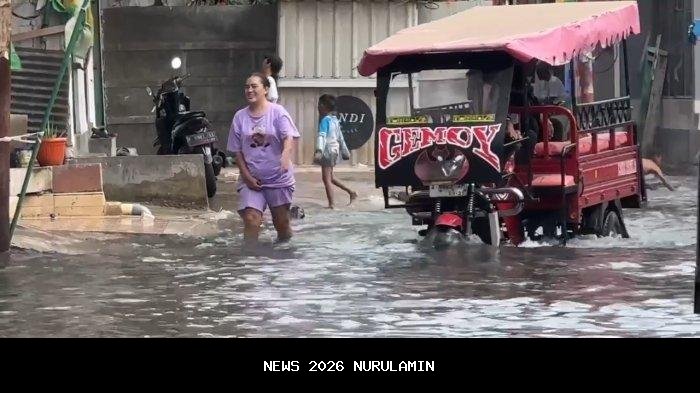 Peringatan Banjir Rob Jakarta Berlaku Sampai 7 Januari 2026, Waspadai Titik-Titik Rawan