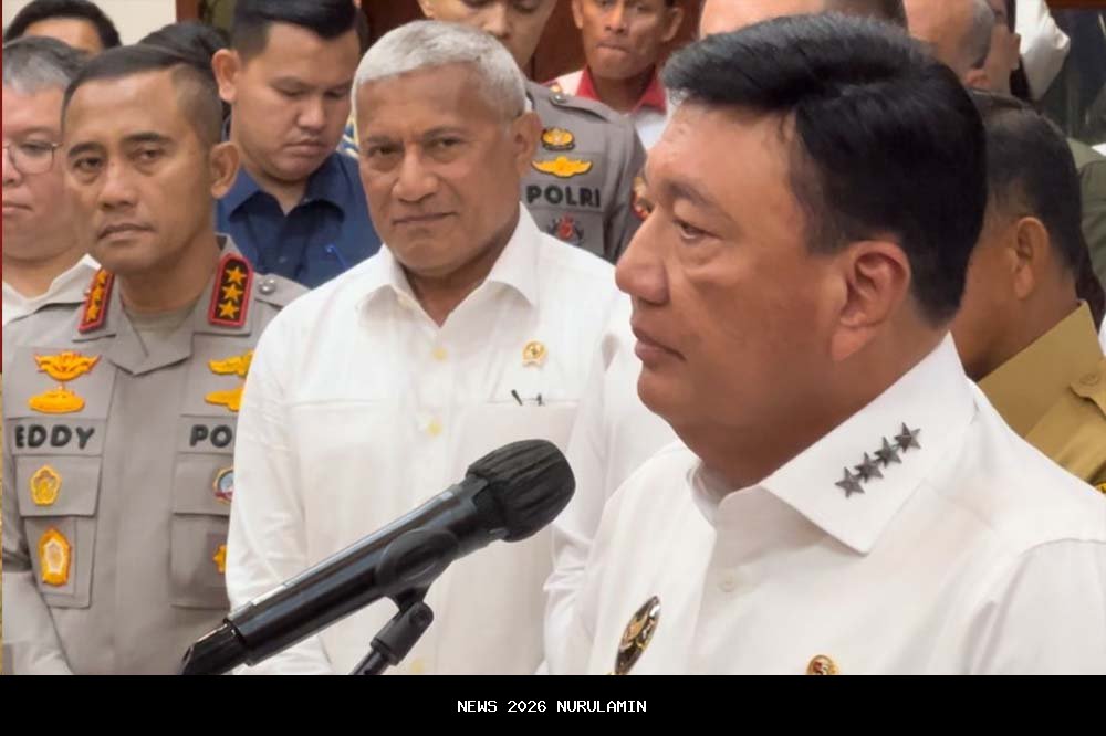 Kondisi menjelang Tahun Baru 2026 Dinilai Aman, Menko Polkam: Tidak Ada Kejadian Mencolok
