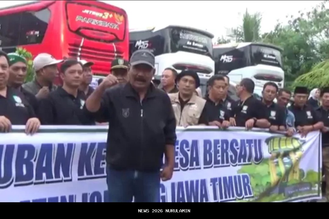 Dari Tasikmalaya, 100 Kades Berangkat ke Jakarta Minta Prabowo Cabut PMK 81