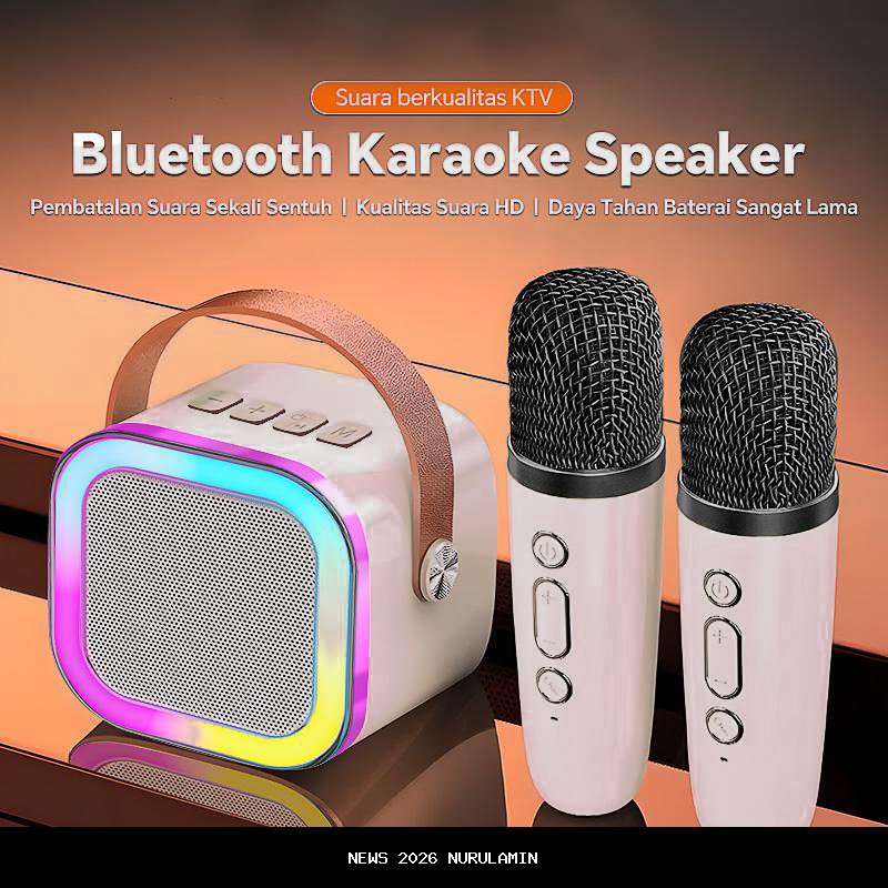 Speaker Aktif Terbaru dengan Bluetooth, Cocok untuk Karaoke dan Hemat Daya