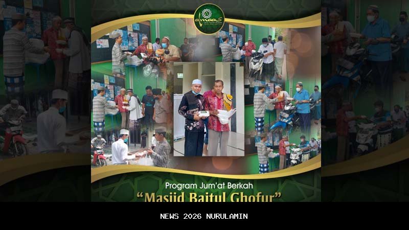 Program Jumat Berkah Masjid Fajrul Islam Bungursari Berlanjut di Minggu Ke-6