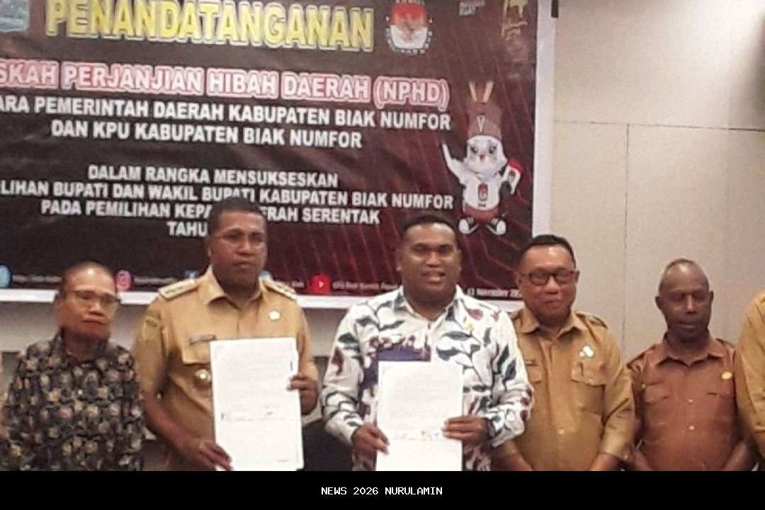 Biak Numfor Terima Dana DAU Tertinggi 2025 Sebesar Rp 951 M per Desember