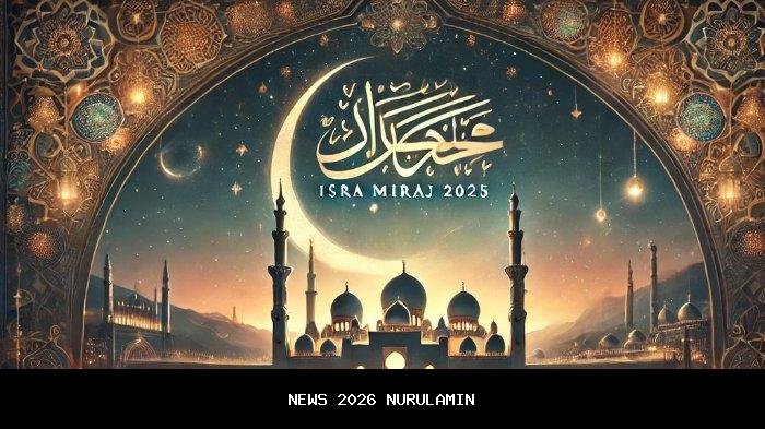 Daftar 20 link twibbon dan ucapan penuh doa sambut Isra Miraj 1447 H/2026