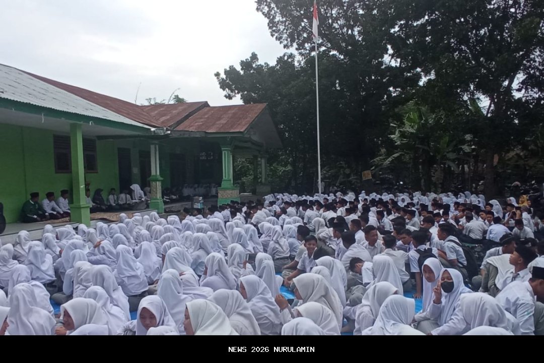 Pergantian Tahun di Simpanglima, Warga Berdoa dan Kumpulkan Dana