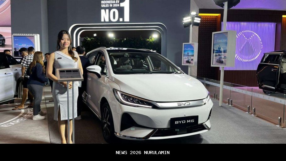 Penjualan BYD Capai 4,55 Juta Unit di 2025, Ekspor Melonjak Signifikan
