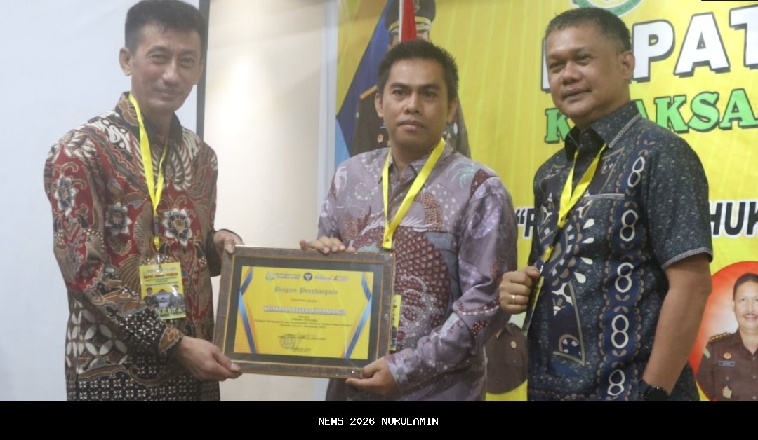 Kejati Sumbar Rakerda 2025 Dimeriahkan Kejari dan Cabjari Raih Penghargaan Kinerja Terbaik