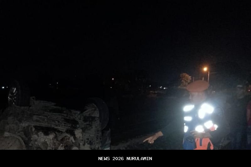 Tragis! Pengemudi Mobil Tewas dalam Kecelakaan Maut di Ngoro Jombang