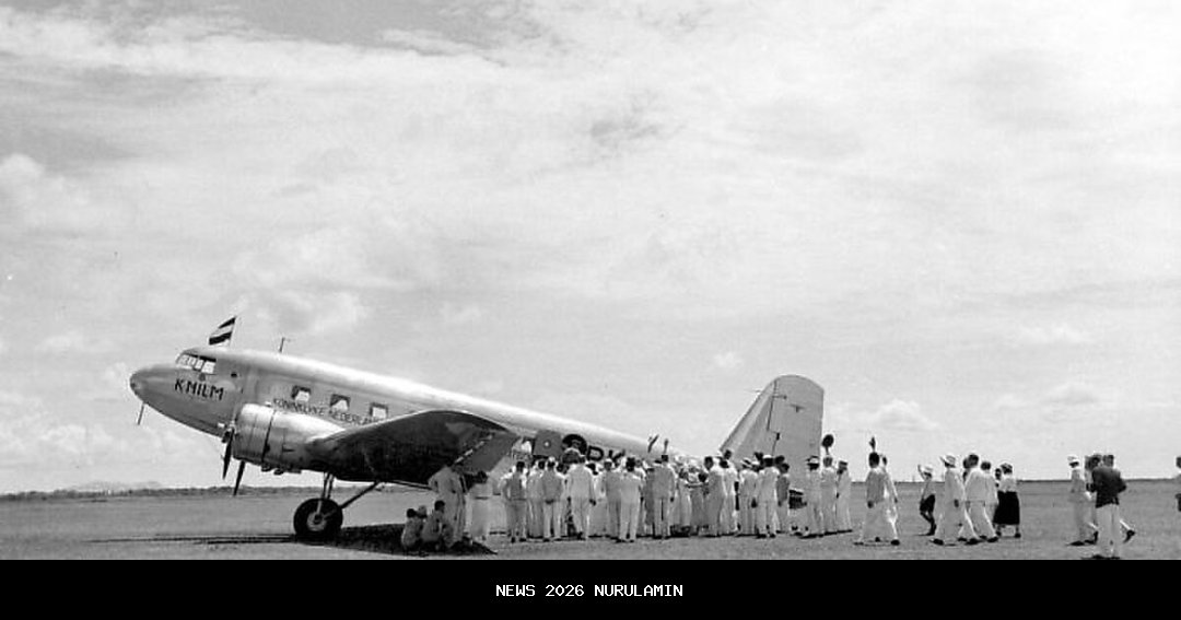 Pesawat Kepresidenan telah mendarat di Bandara Syamsudin Noor Banjarbaru, seperti ini situasinya