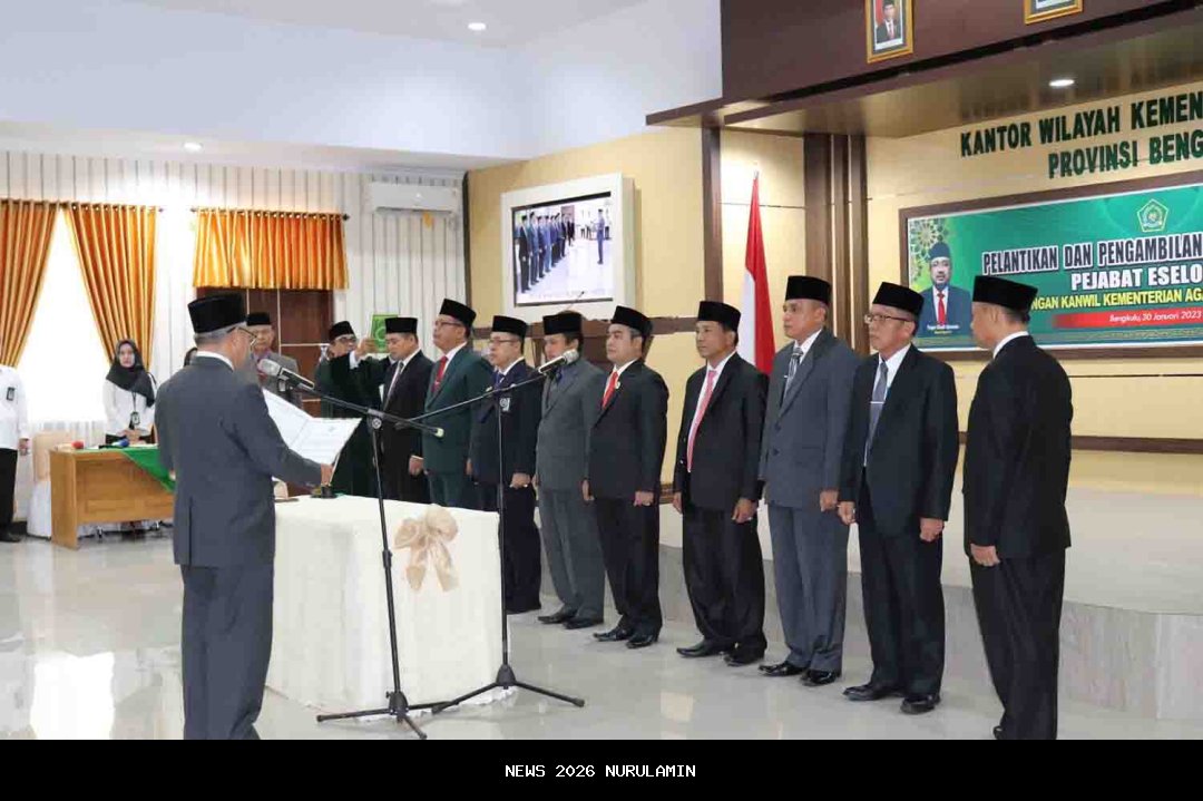 Kemenhaj Kepahiang Luncurkan Tim Baru, Harlen Davis Munandar Jabat Kepala Kantor