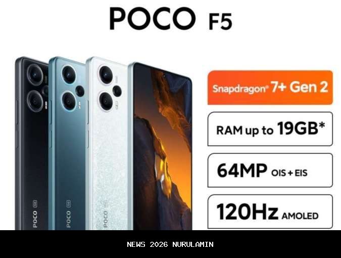 POCO X6 5G: HP Flagship Harga Rp3 Jutaan, Kamera 108MP, RAM 12GB, Baterai Tahan Lama