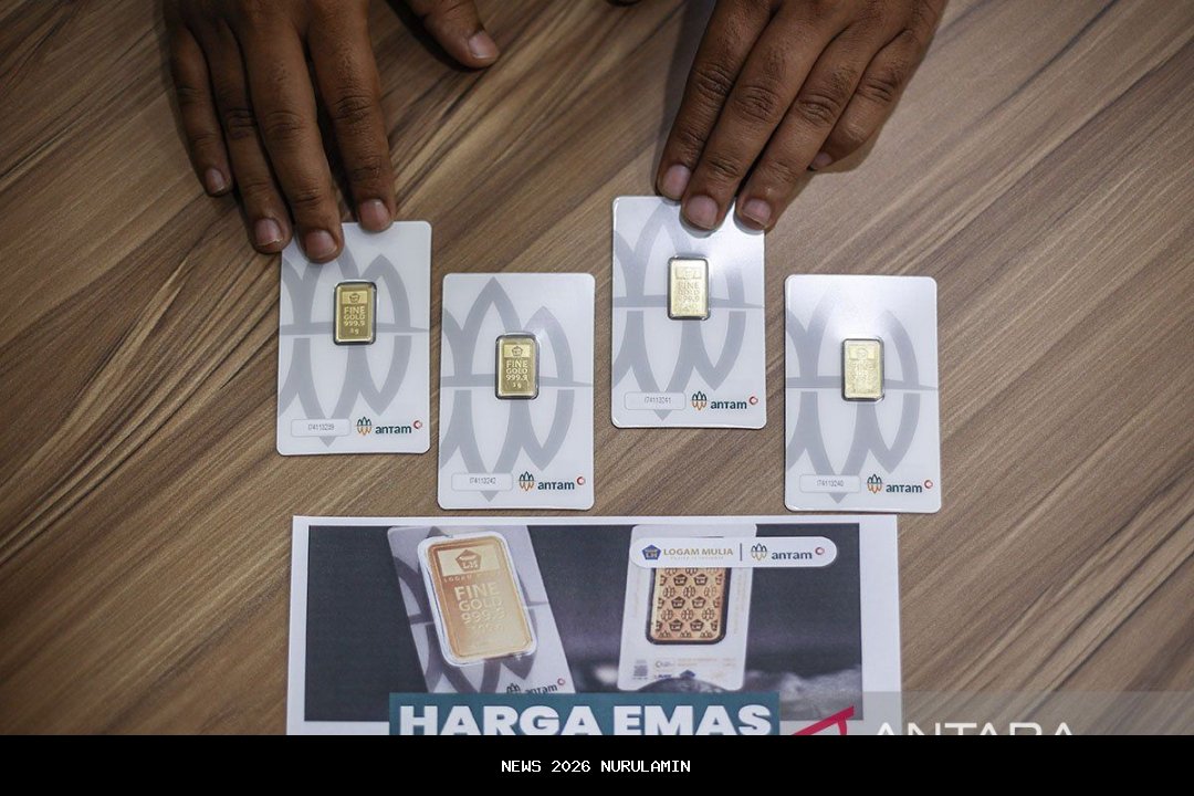 Harga emas Antam di Palembang hari ini, Sabtu 13 Desember 2025
