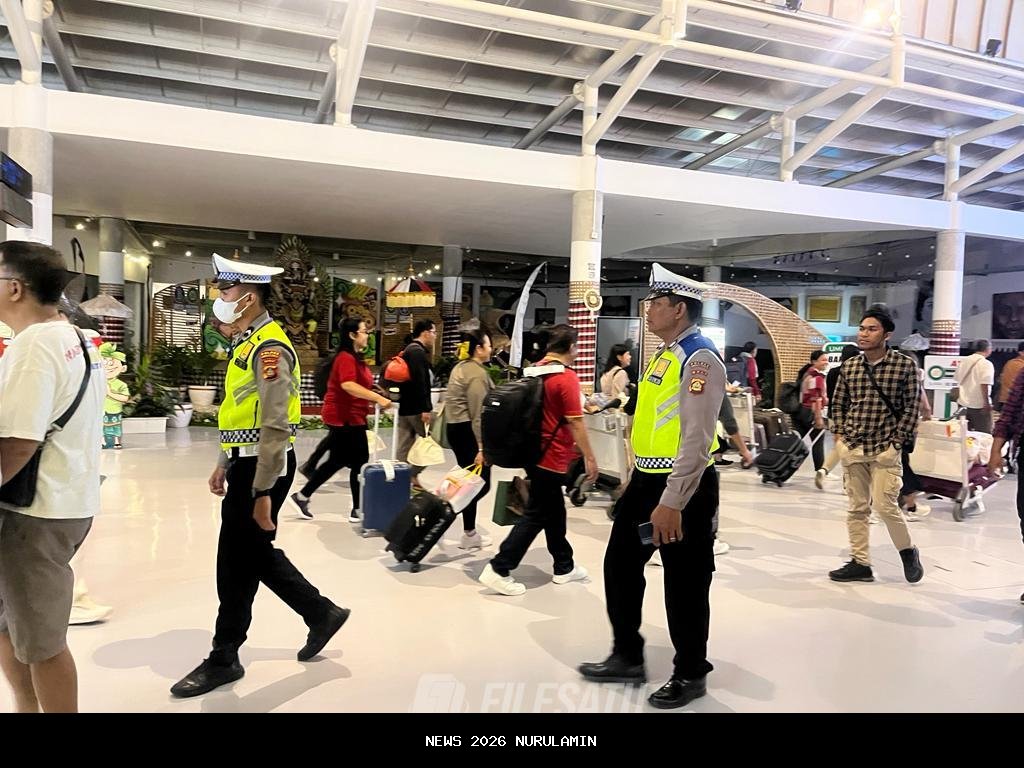 Polres Bandara Ngurah Rai Perketat Patroli Jelang Tahun Baru 2026