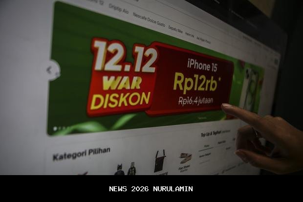 Puncak Persaingan E-Commerce, Harbolnas 12.12 Dorong Penjualan Akhir Tahun, Target Transaksi Rp35 T