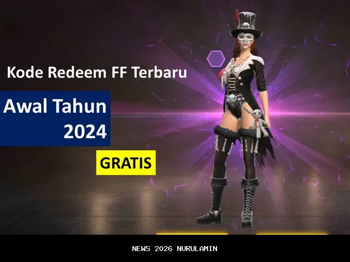 Kode redeem FF terbaru 4 Januari 2026, gratis dan siap tempur!