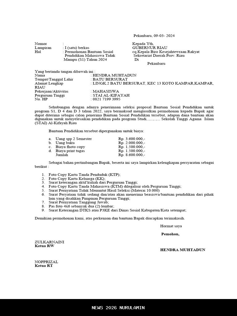 Bansos Tahap Empat Belum Cair? Ini Surat Mendesak yang Jadi Kunci Solusi Anda