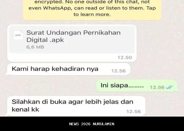 Hati-hati! Jangan Sembarangan Klik Tautan APK Ucapan Natal, Bisa Jadi Penipuan