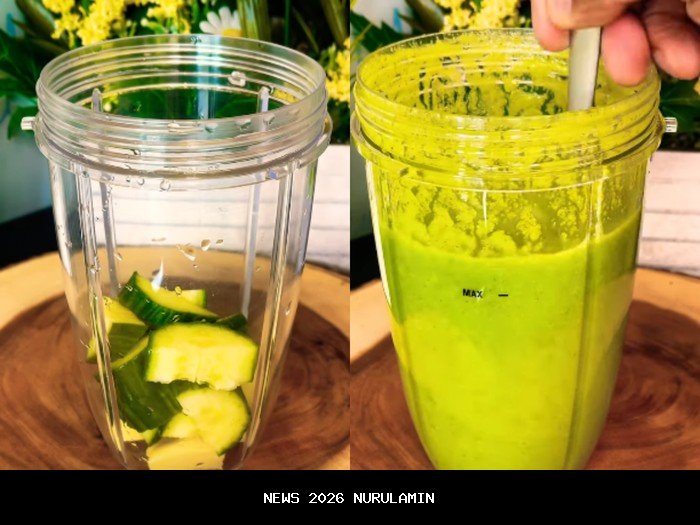 Tak Banyak yang Tahu! Jus Timun Bantu Turunkan Kolesterol
