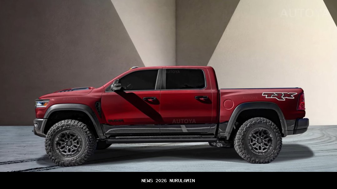 Pick-Up Paling Gila! Ram 1500 SRT TRX 2027 dengan Mesin HEMI V8 777 dk dan Torsi 922 Nm