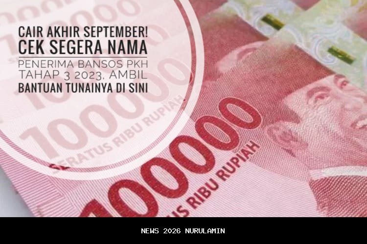 Perhatian! Rincian Bantuan PKH Tahap Akhir 2025 Cair ke Rekening KPM. Cek Sekarang!