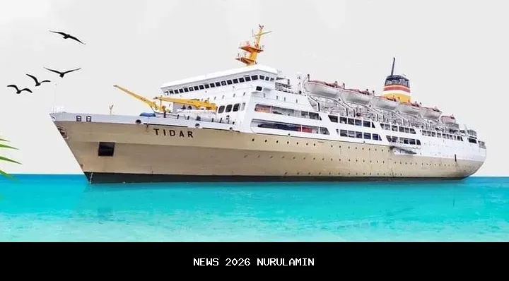 Jadwal kapal PELNI KM Tidar bulan Januari 2026, semua rute dan harga tiketnya