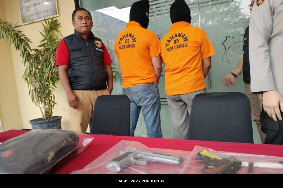 Polisi buru pencuri motor yang ancam warga dengan pistol di Kebayoran Lama