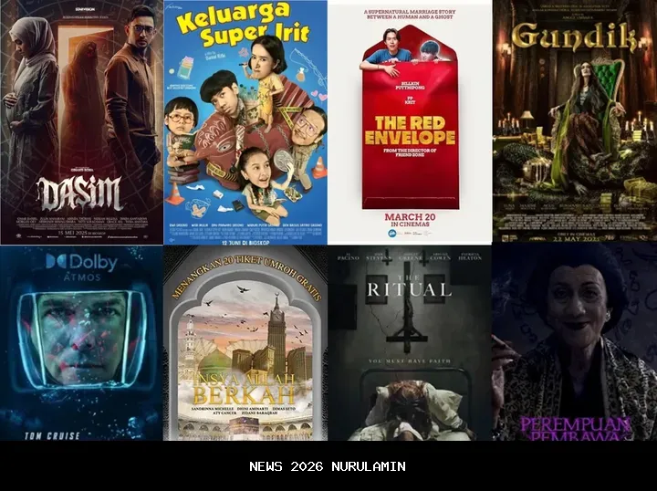 Jadwal Bioskop Purwodadi 4 Jan 2026: Film & Jam Tayang Lengkap