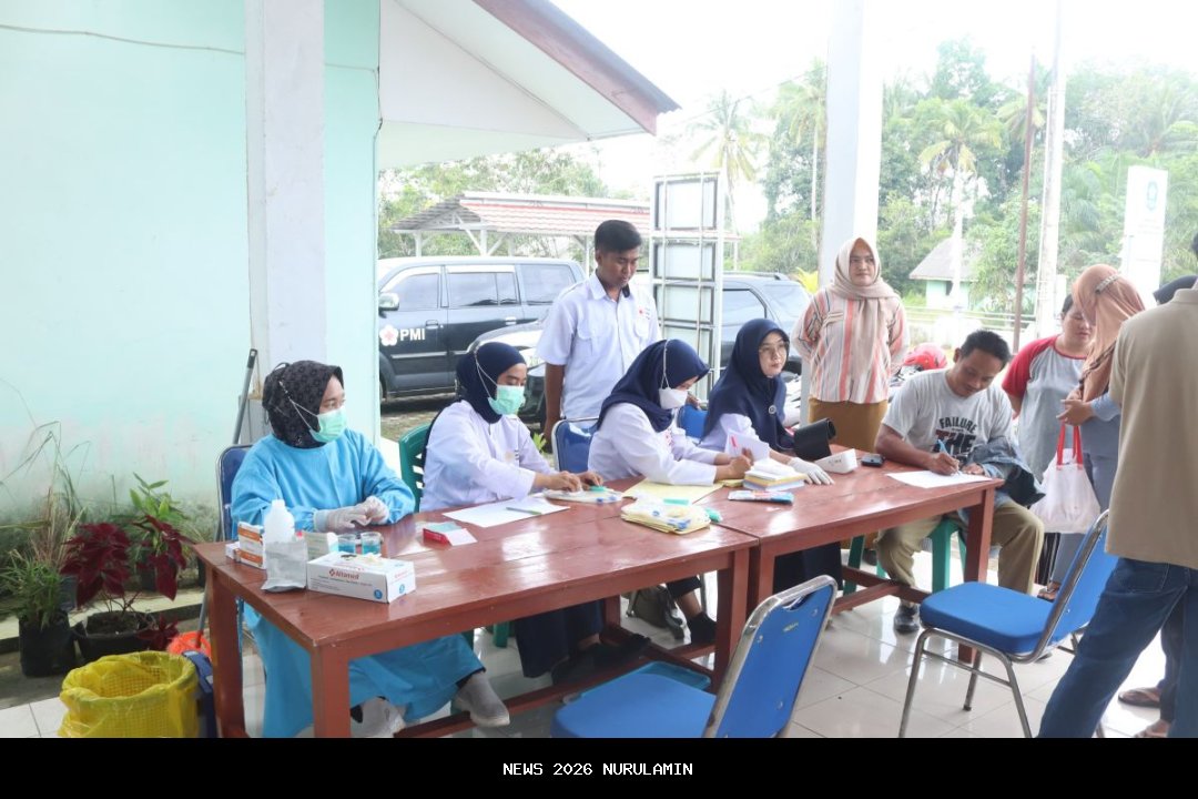 13 Kantong Darah Anggota Sat Intelkam Polres Bangka Disalurkan ke Rumah Sakit