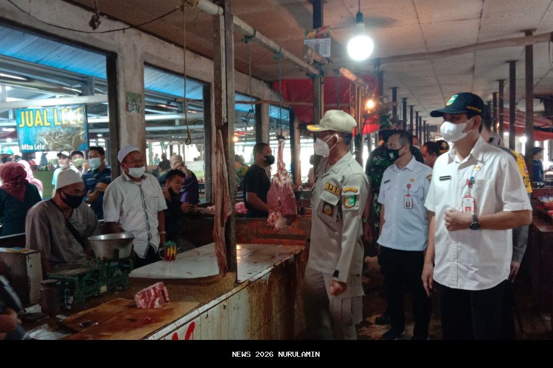 Bupati Jombang Cek Stok dan Harga Bahan Pokok Jelang Nataru