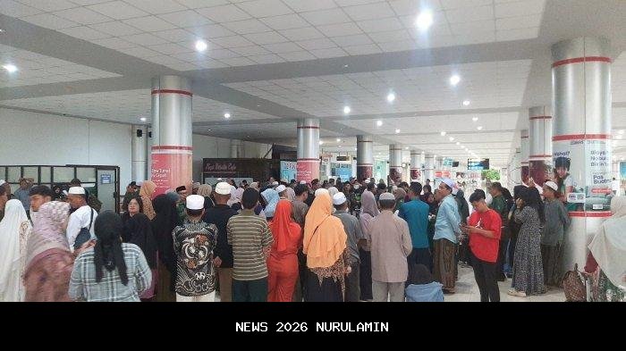 Tahun Baru 2026 di Kalteng, Bandara Tjilik Riwut Lepas Penumpang Terakhir 2025