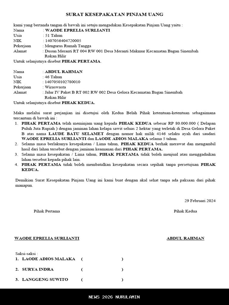 Kepala Daerah Tegaskan Pinjaman Harus Disetujui Bersama