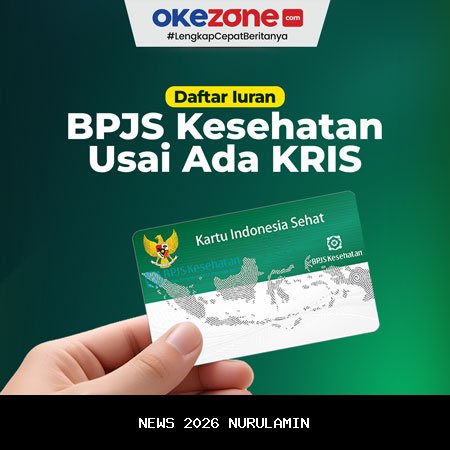 Berapa Iuran BPJS Kesehatan 2026? Lihat Daftar Kelas 1, 2, dan 3