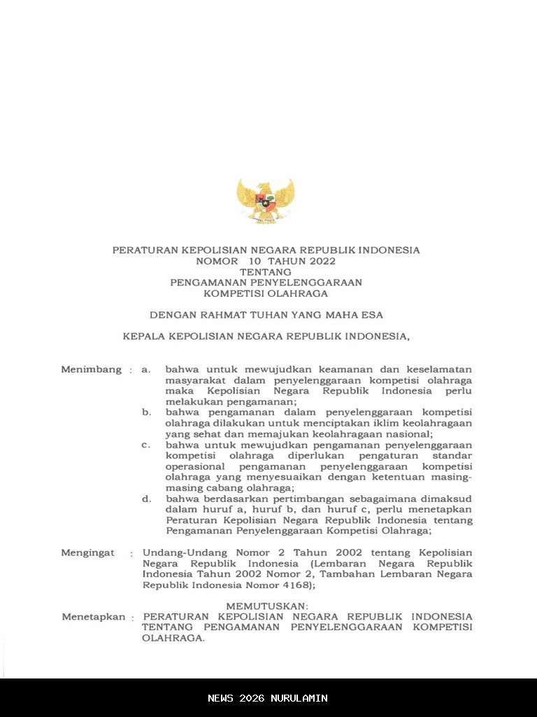 Kapolri Keluarkan Perpol 10/2025, Mahfud MD Sebut Langgar Dua UU