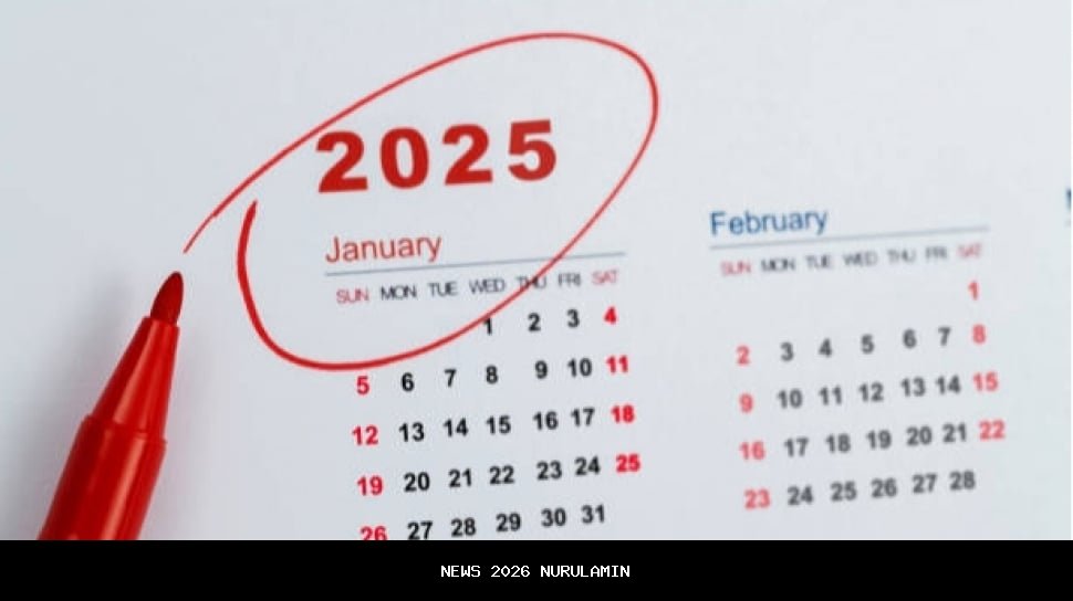 Resmi! Jadwal Libur Natal 2025 dan Tahun Baru 2026 Diumumkan, Lihat Detailnya