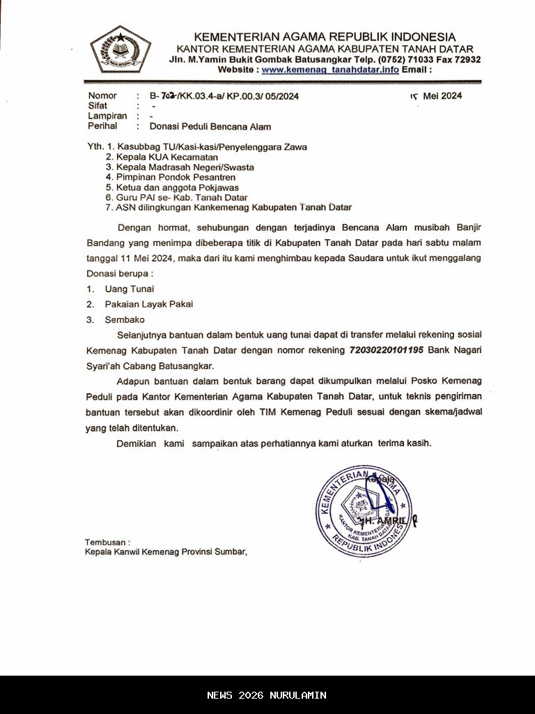 Pihak Istana Minta Maaf Usai Mensos Sebut Donasi Bencana Butuh Izin Pemerintah