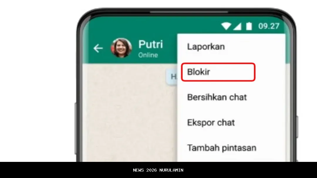 Cara blokir spam WhatsApp dari nomor asing, aman dari penipuan online