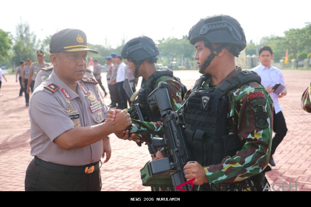Polda DIY Kirim 100 Personel Brimob ke Aceh untuk Bantu Korban Bencana