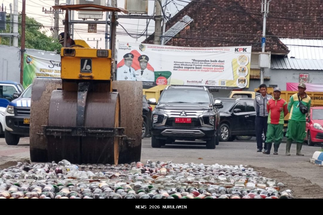 Kriminalitas Meningkat, Narkoba Meledak, Polres Tulungagung Umumkan Data 2025
